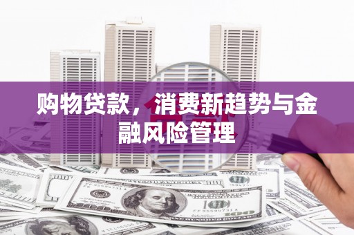 乌伊岭购物贷款，消费新趋势与金融风险管理