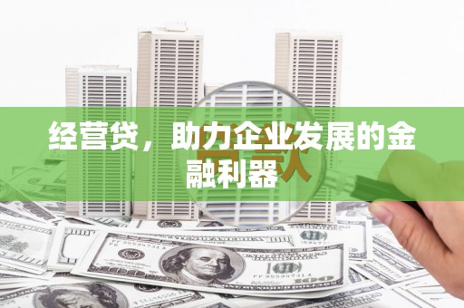 平远经营贷，助力企业发展的金融利器