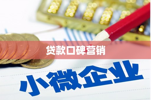 万荣贷款口碑营销