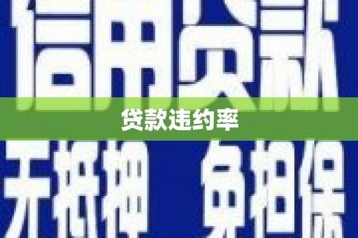 鱼台贷款违约率