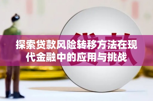 成华探索贷款风险转移方法在现代金融中的应用与挑战