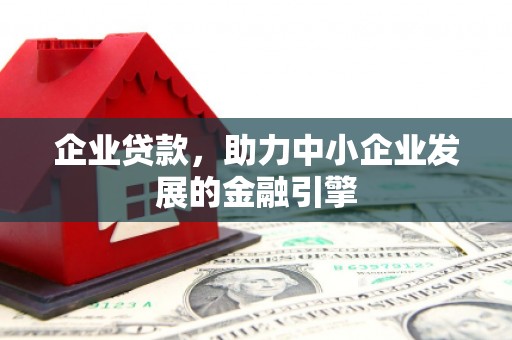 泽普企业贷款，助力中小企业发展的金融引擎
