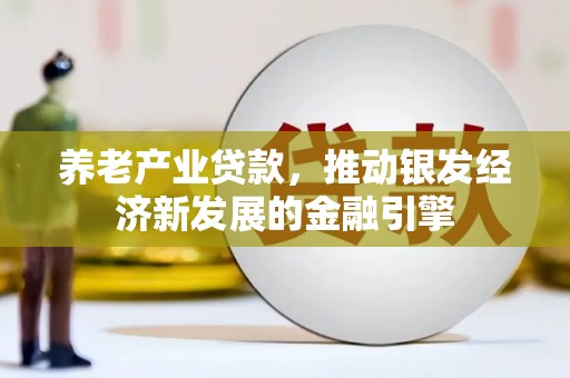 泸州养老产业贷款，推动银发经济新发展的金融引擎