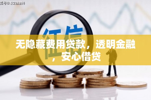 顺河无隐藏费用贷款，透明金融，安心借贷