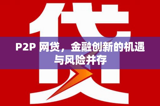 海晏P2P 网贷，金融创新的机遇与风险并存