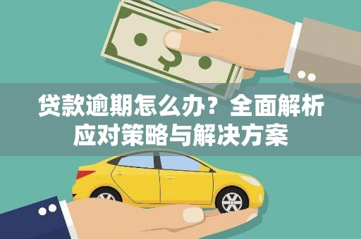 雄县贷款逾期怎么办？全面解析应对策略与解决方案
