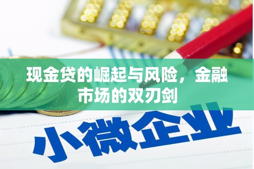 沅陵现金贷的崛起与风险，金融市场的双刃剑