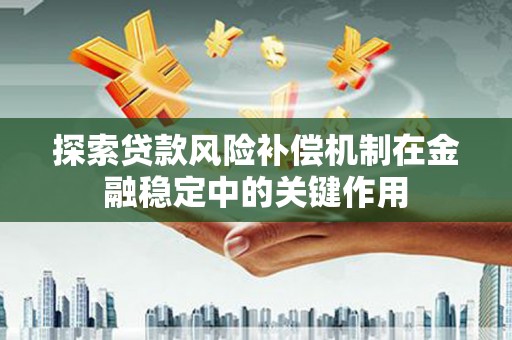 纳溪探索贷款风险补偿机制在金融稳定中的关键作用