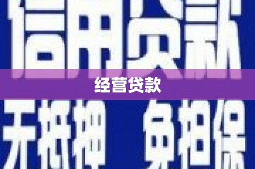 汶上经营贷款