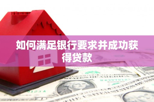 双清如何满足银行要求并成功获得贷款