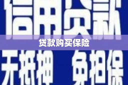 卓尼贷款购买保险
